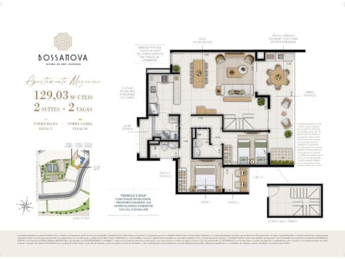Apartamento Venda Riviera de São Lourenço - Imobiliária na Riviera - Imóveis a Venda na Riviera de São Lourenço - GD0001